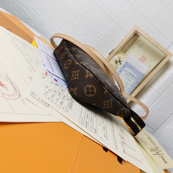 ルイヴィトンバッグ素材ディテール